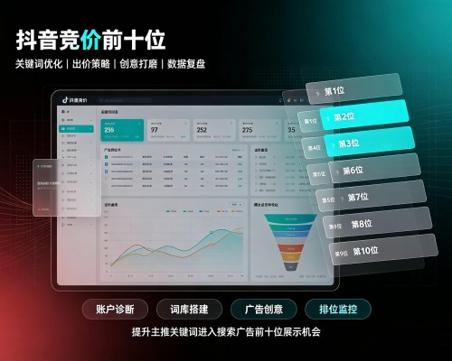 城北抖音搜索竞价